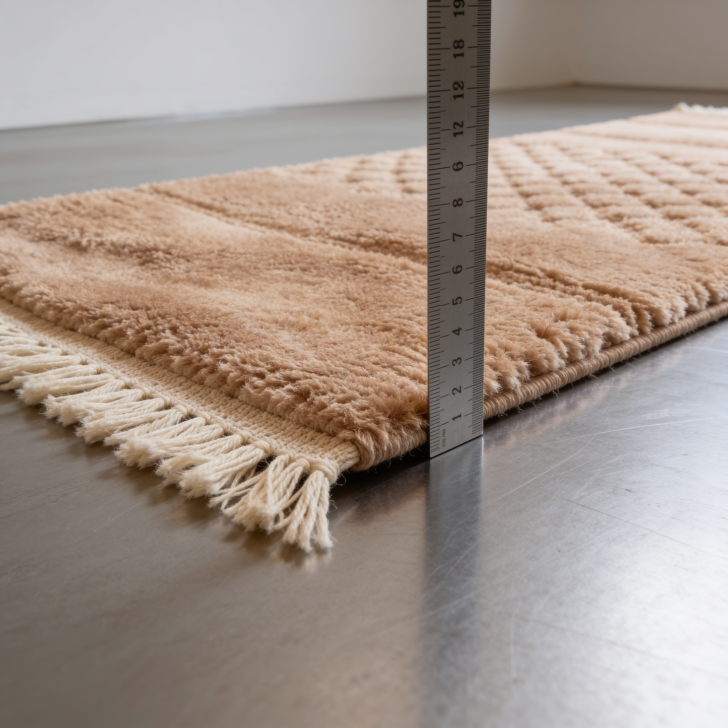 Tapis Berbère Azilal Rose Texturé - Tapis Couloir