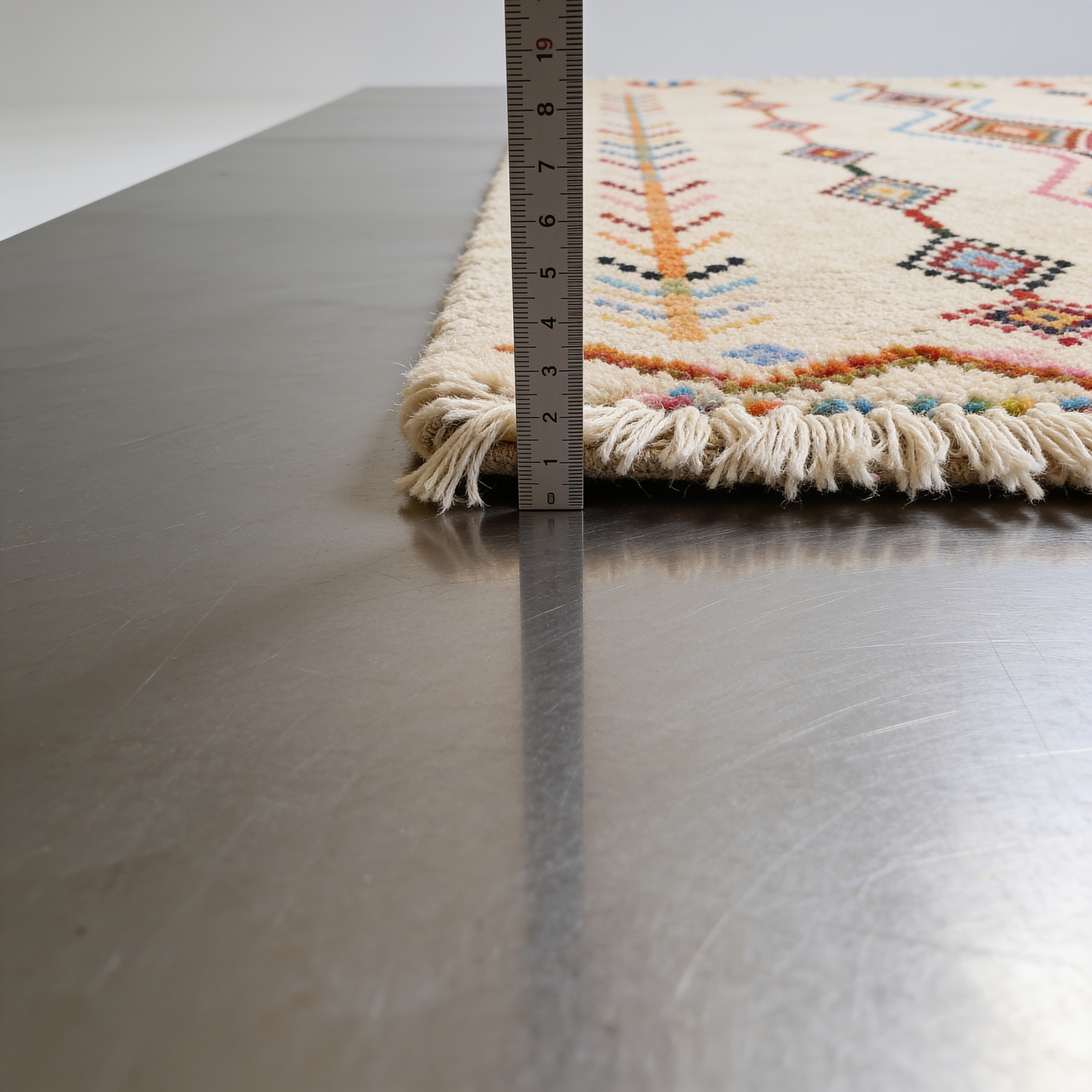 Tapis Berbère Azilal Coloré - Losanges Multicolores