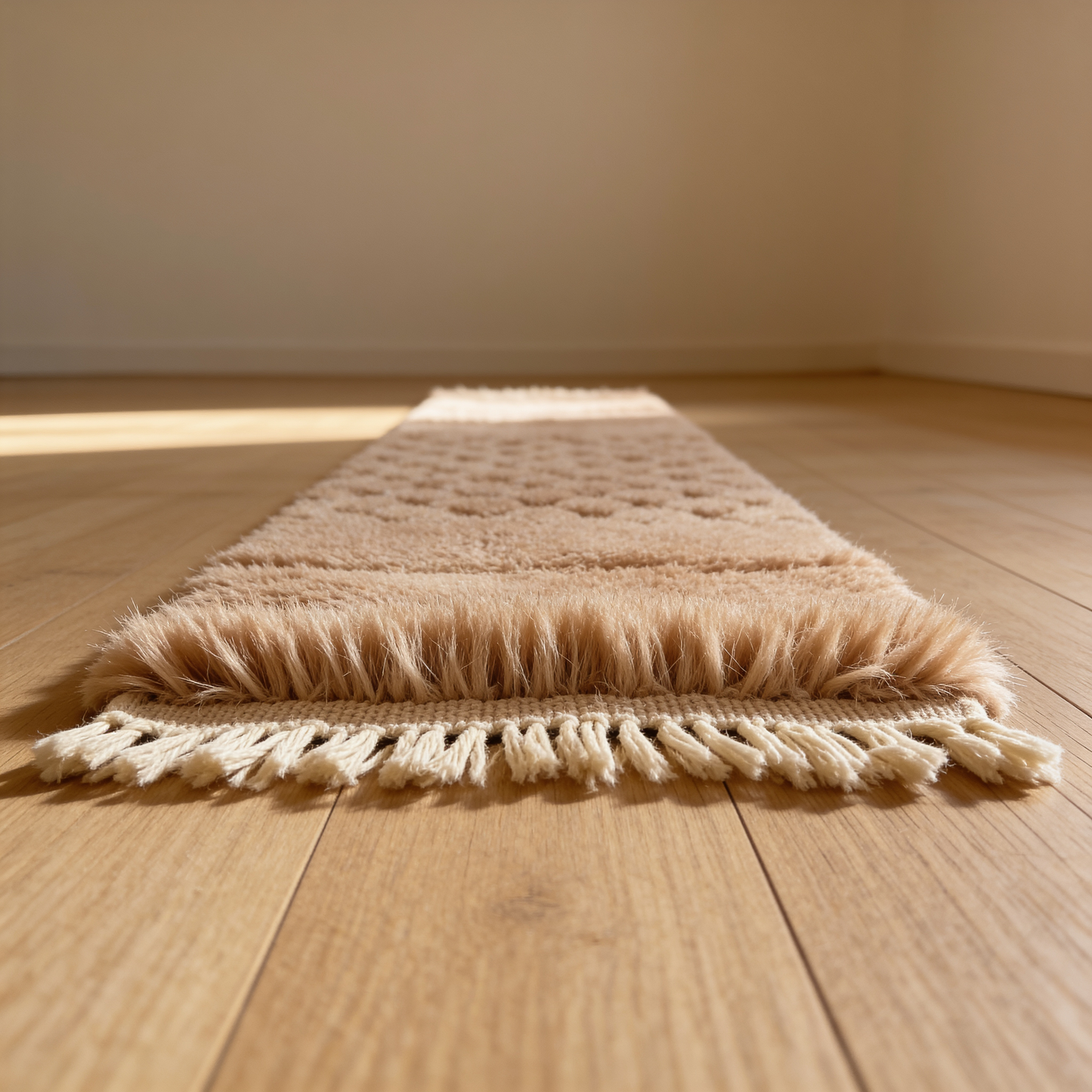 Tapis Berbère Azilal Rose Texturé - Tapis Couloir