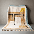 Tapis Berbère Beni Ouarain Géométrique Moderne