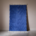 Tapis Berbère Beni Ouarain Bleu Majorelle